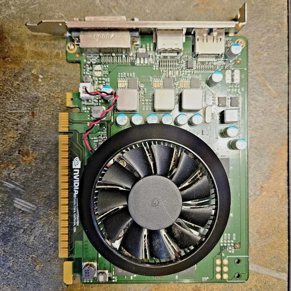 Dell OEM NVIDIA Quadro K620 1GB DDR3 Workstation GPU DVP9W MS‑1351 DP DVI Tested